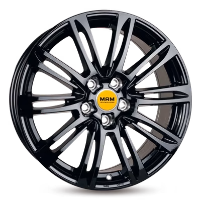 MAM A4 BLACK 7x16" 5X114.3 ET38