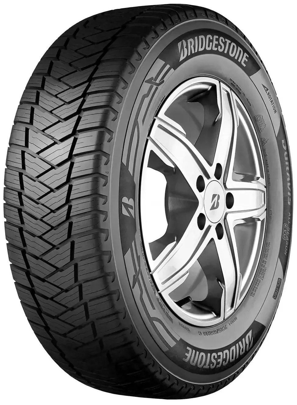 BRIDGESTONE Duravis All-Season Evo 195/65R16C 104T